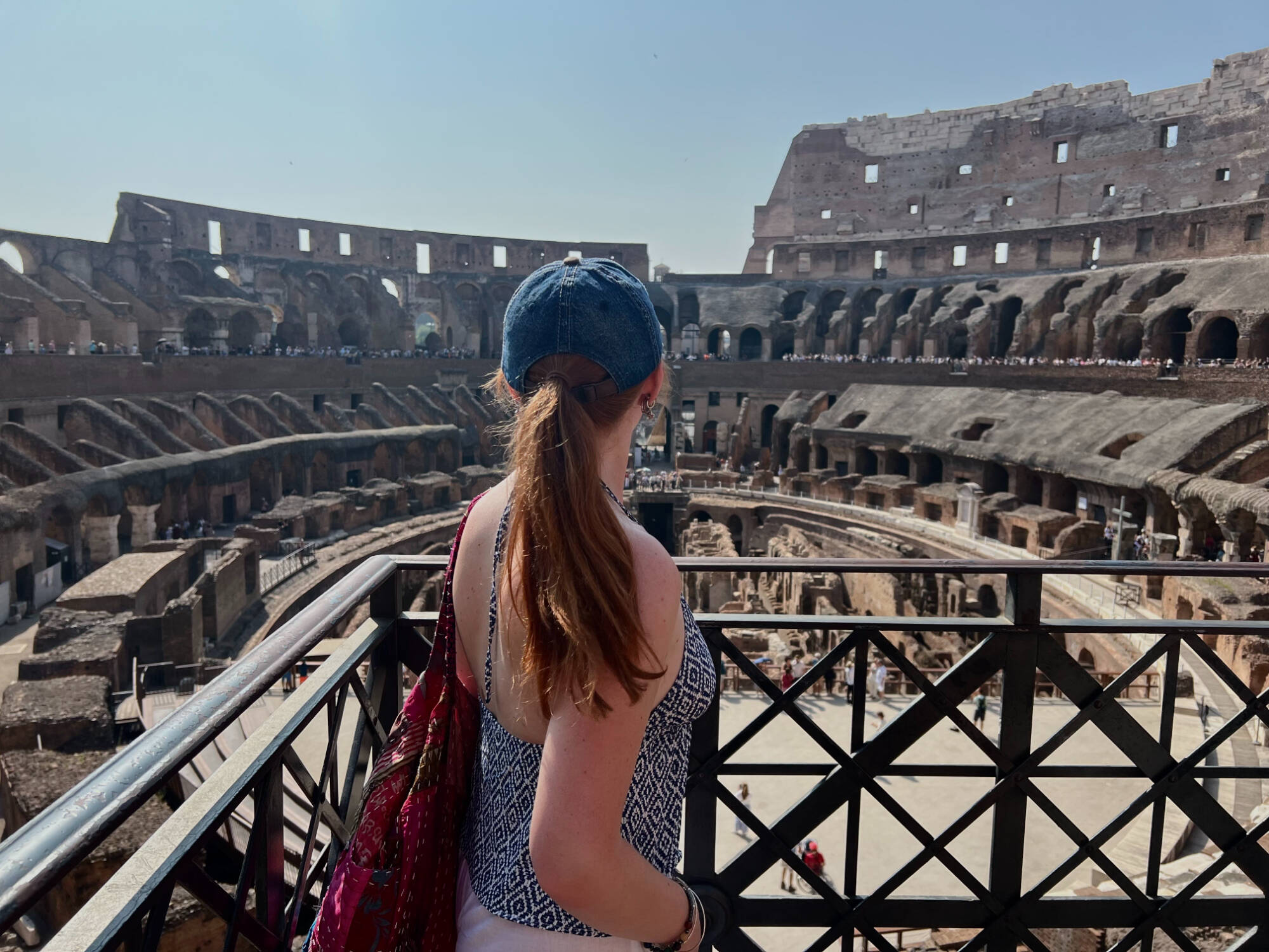 GVSU student in Italy